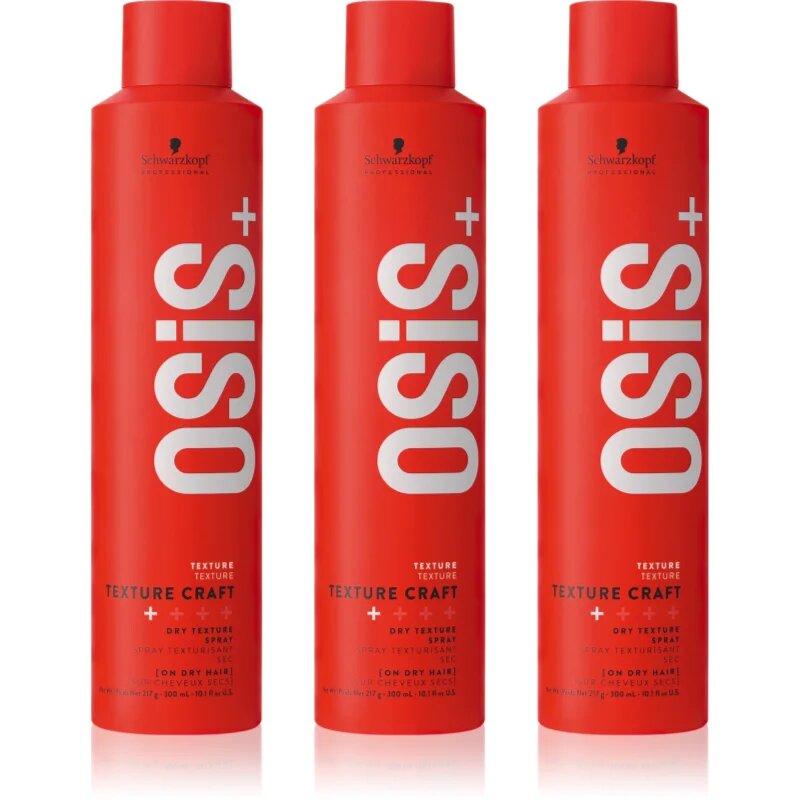 Schwarzkopf Professional Osis+ Texture Craft сух текстуриращ спрей изгодна опаковка