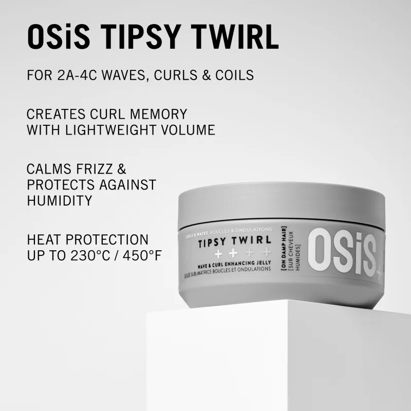 Schwarzkopf Professional Osis+ Tipsy Twirl гел за коса за чуплива и къдрава коса 300 мл.