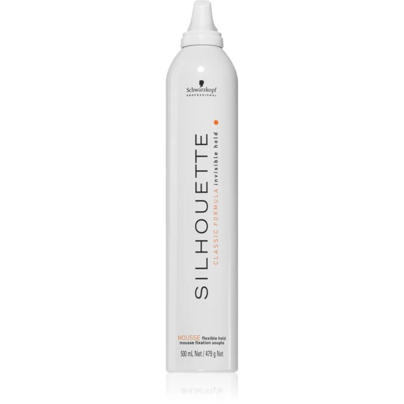 Schwarzkopf Professional Silhouette Mousse пяна за коса за естествена фиксация 500 мл.