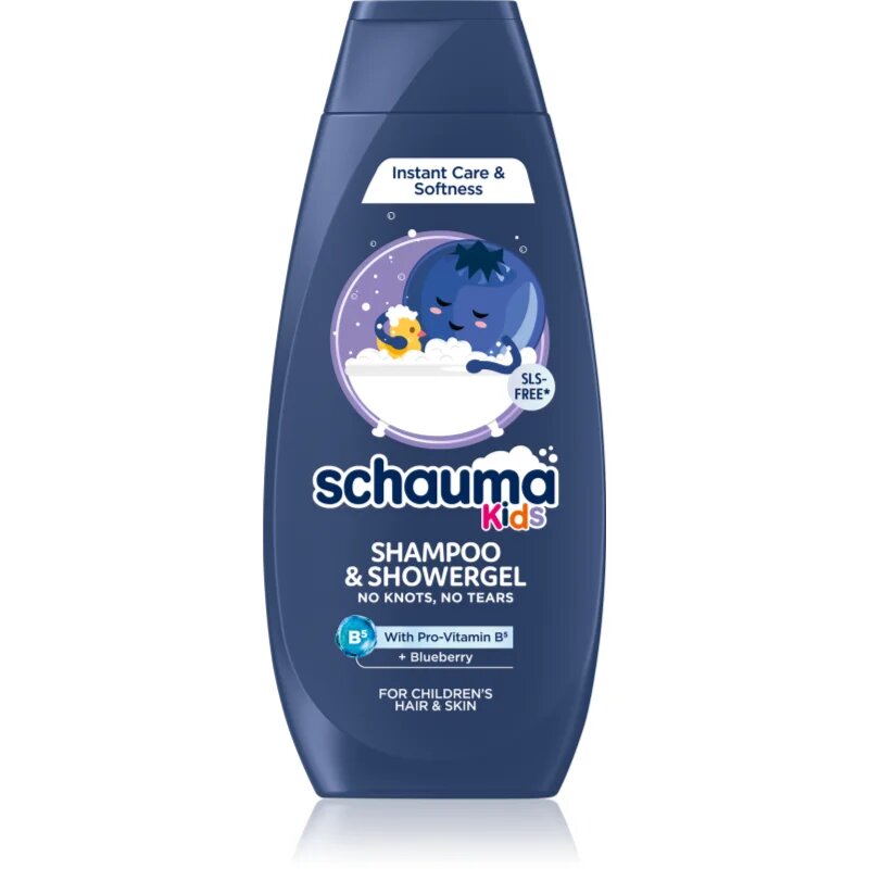 Schwarzkopf Schauma Kids шампоан и душ гел 2 в 1 за деца 400 мл.
