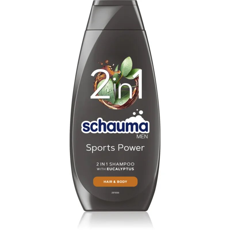 Schwarzkopf Schauma MEN душ гел и шампоан 2 в 1 за мъже Sports Power 400 мл.