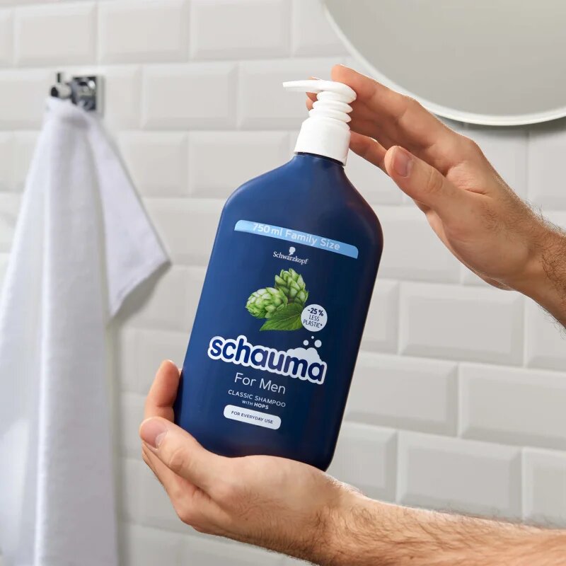 Schwarzkopf Schauma MEN шампоан за мъже за ежедневна употреба 750 мл.