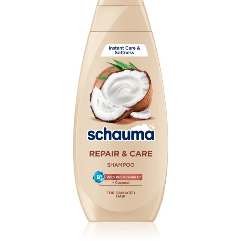 Schwarzkopf Schauma Repair & Care шампоан за суха и увредена коса с кокос 400 мл.