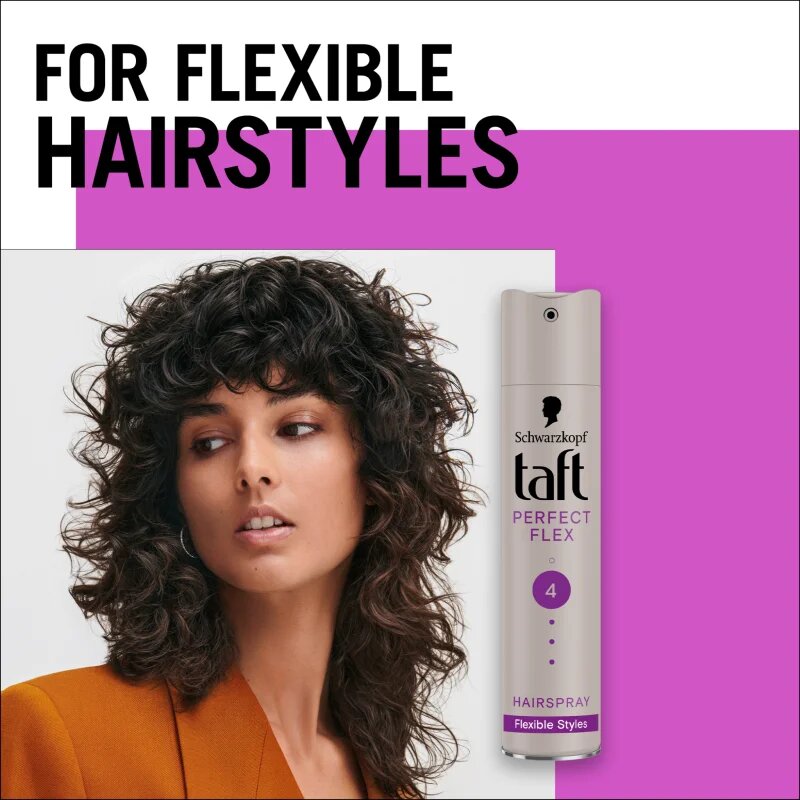 Schwarzkopf Taft Perfect Flex лак за коса със силна фиксация 250 мл.
