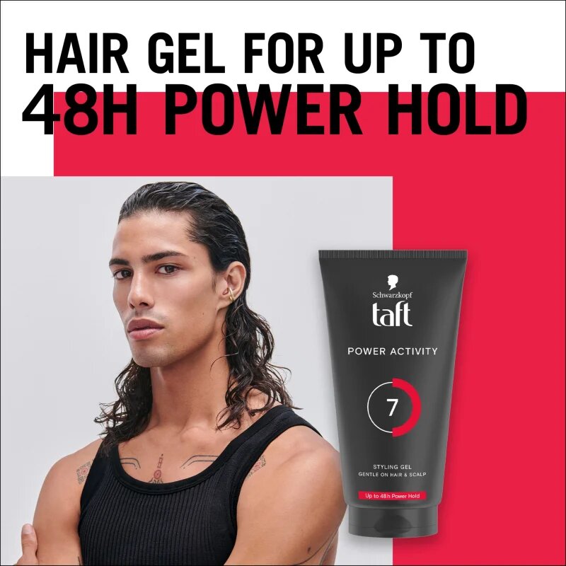 Schwarzkopf Taft Power гел за коса със силна фиксация 150 мл.