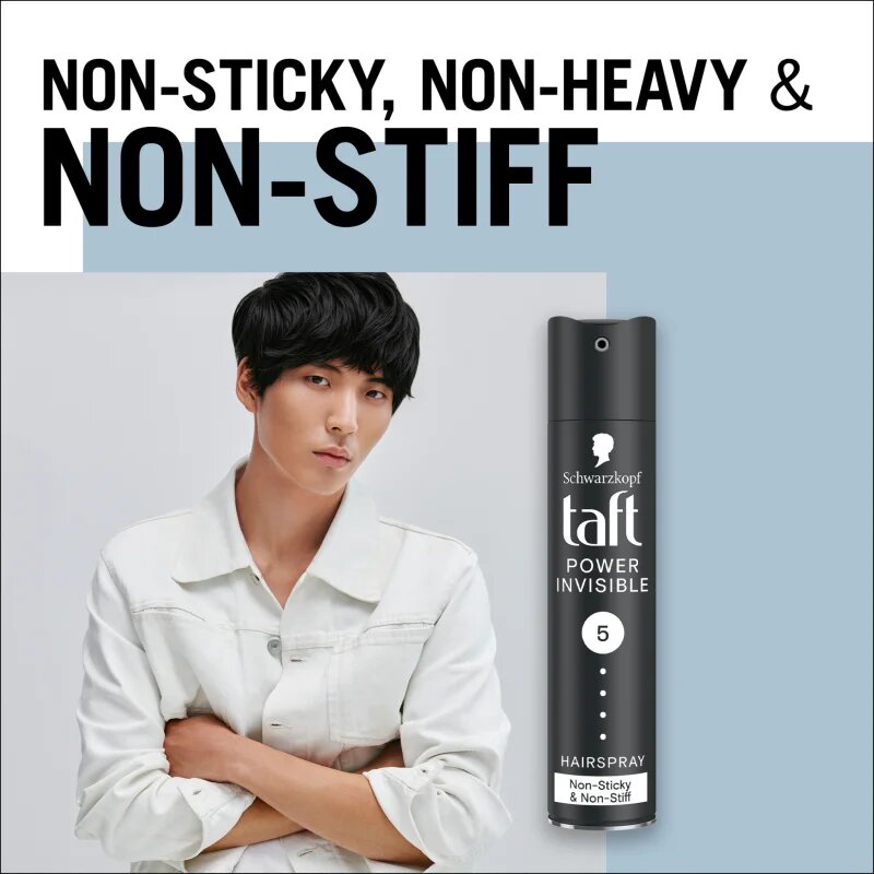 Schwarzkopf Taft Power Invisible лак за коса с екстра силна фиксация 250 мл.
