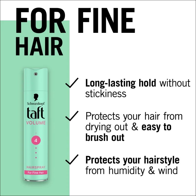 Schwarzkopf Taft Volume лак за коса със силна фиксация 250 мл.
