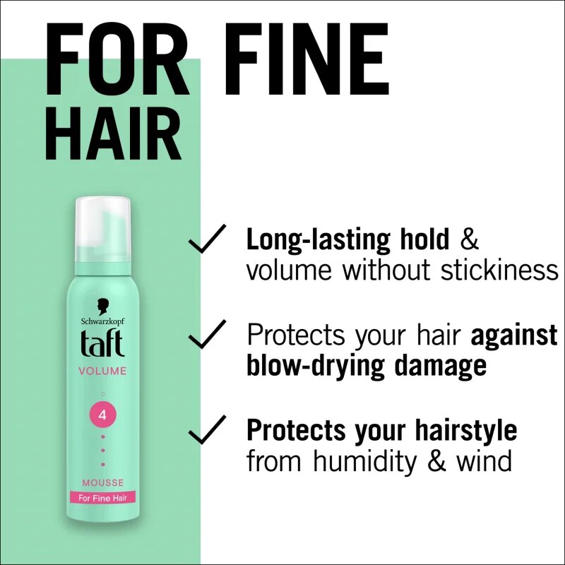 Schwarzkopf Taft Volume пяна втвърдител за обем 200 мл.