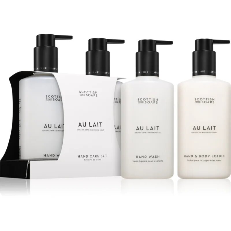 Scottish Fine Soaps Au Lait подаръчен комплект за ръце