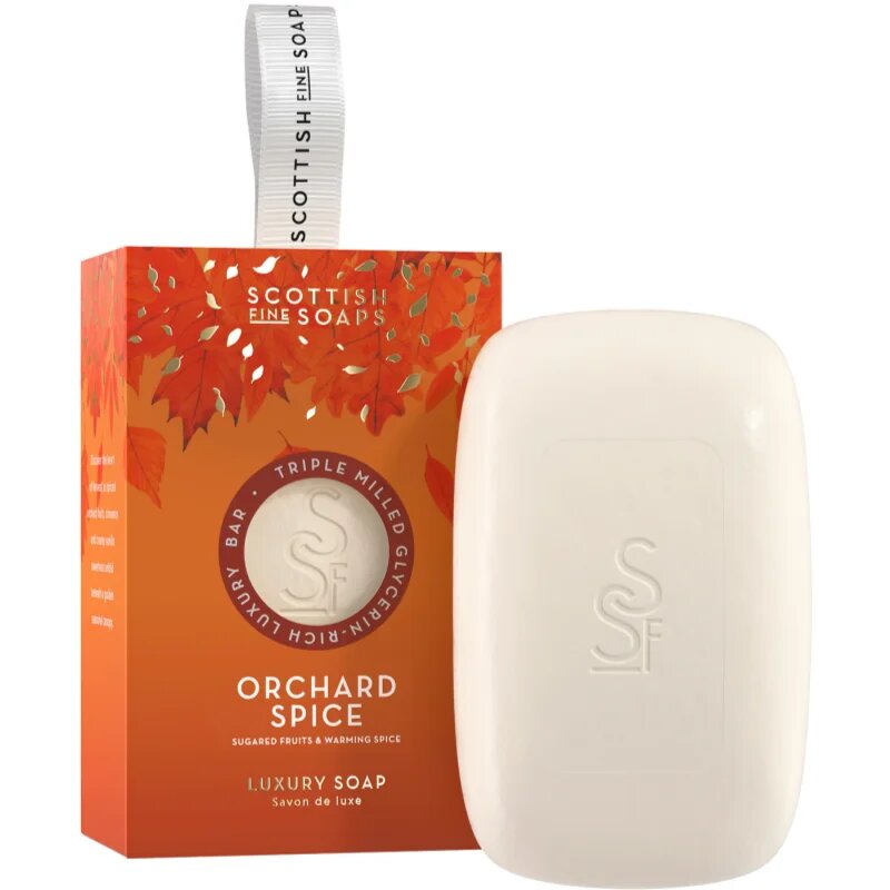 Scottish Fine Soaps Orchard Spice Soap твърд сапун 150 гр.