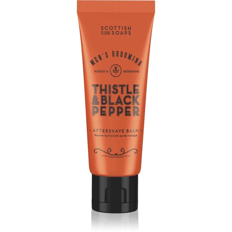 Scottish Fine Soaps Thistle & Black Pepper балсам за след бръснене в туба 75 мл.