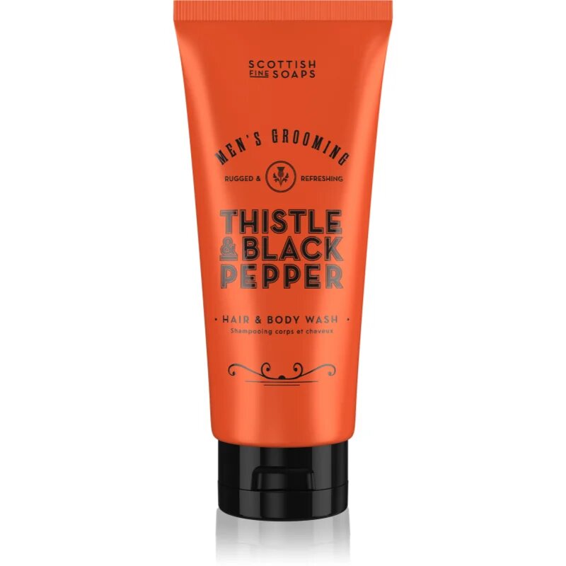 Scottish Fine Soaps Thistle & Black Pepper душ гел за мъже 200 мл.
