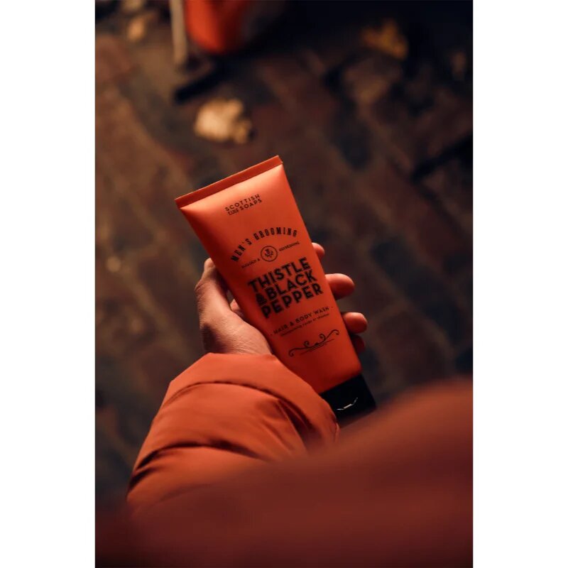 Scottish Fine Soaps Thistle & Black Pepper душ гел за мъже 200 мл.