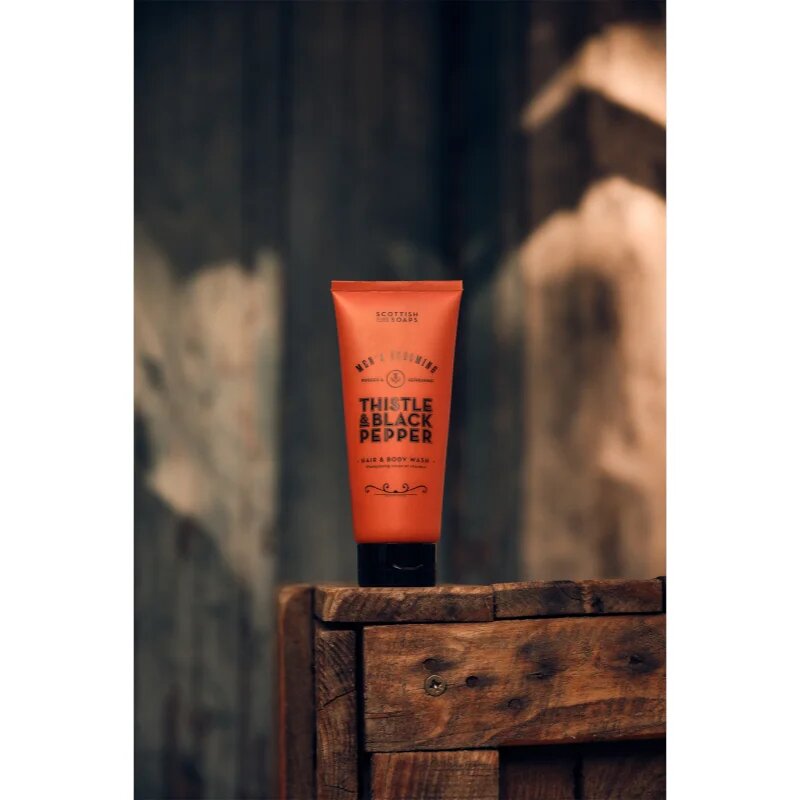 Scottish Fine Soaps Thistle & Black Pepper душ гел за мъже 200 мл.