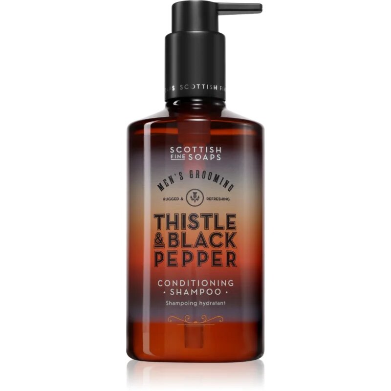 Scottish Fine Soaps Thistle & Black Pepper шампоан за мъже 300 мл.