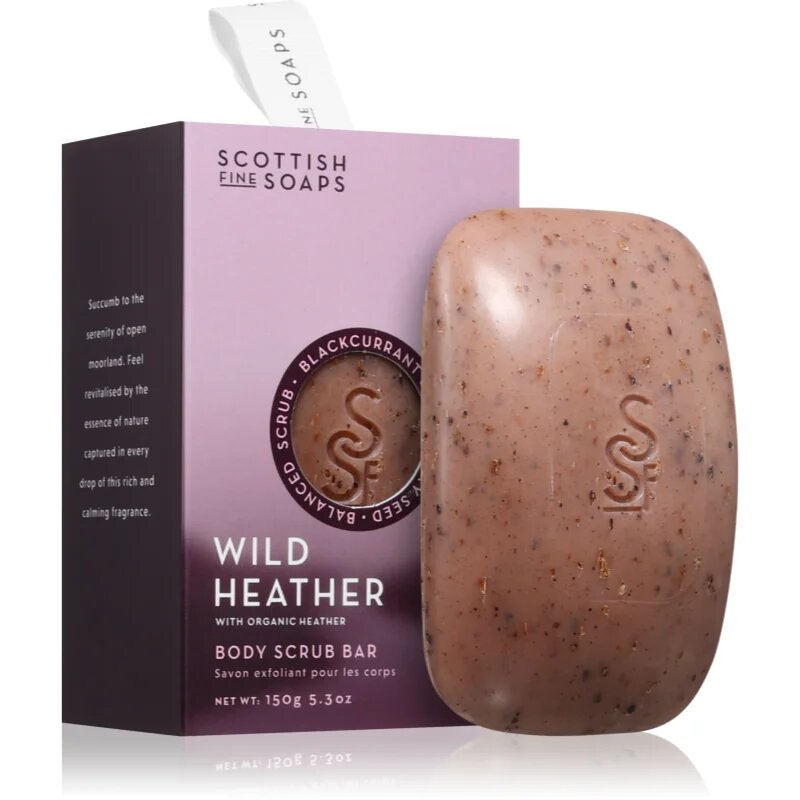 Scottish Fine Soaps Wild Heather ексфолиращ сапун за тяло 150 гр.