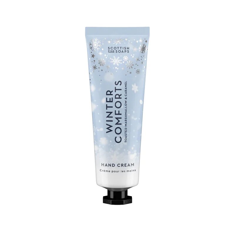 Scottish Fine Soaps Winter Comforts крем за ръце аромати Toasted Marshmallow & Caramel 30 мл.