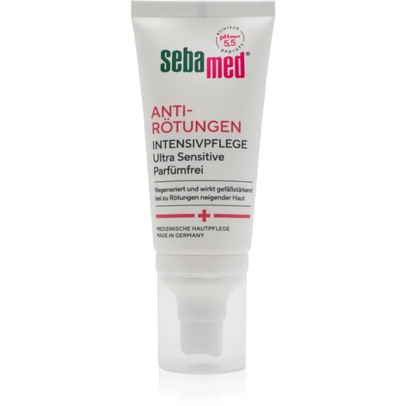 Sebamed Anti-Redness дълбоко възстановителен крем за чувствителна и зачервена кожа 50 мл.