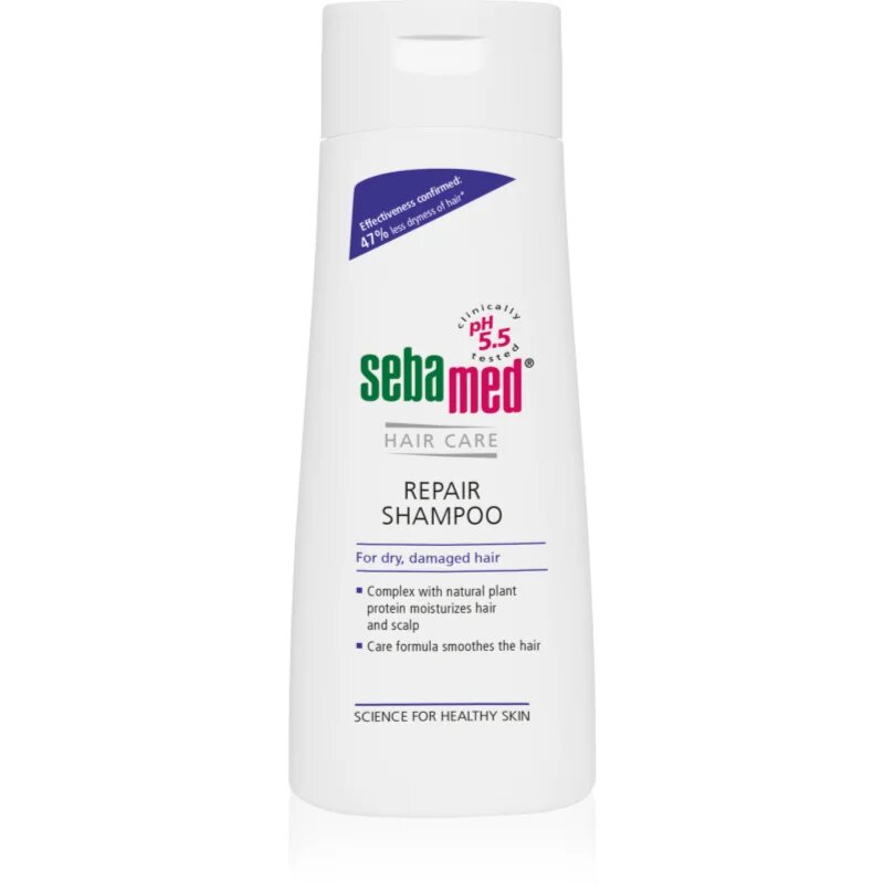 Sebamed Hair Care регенериращ шампоан за суха и увредена коса 200 мл.