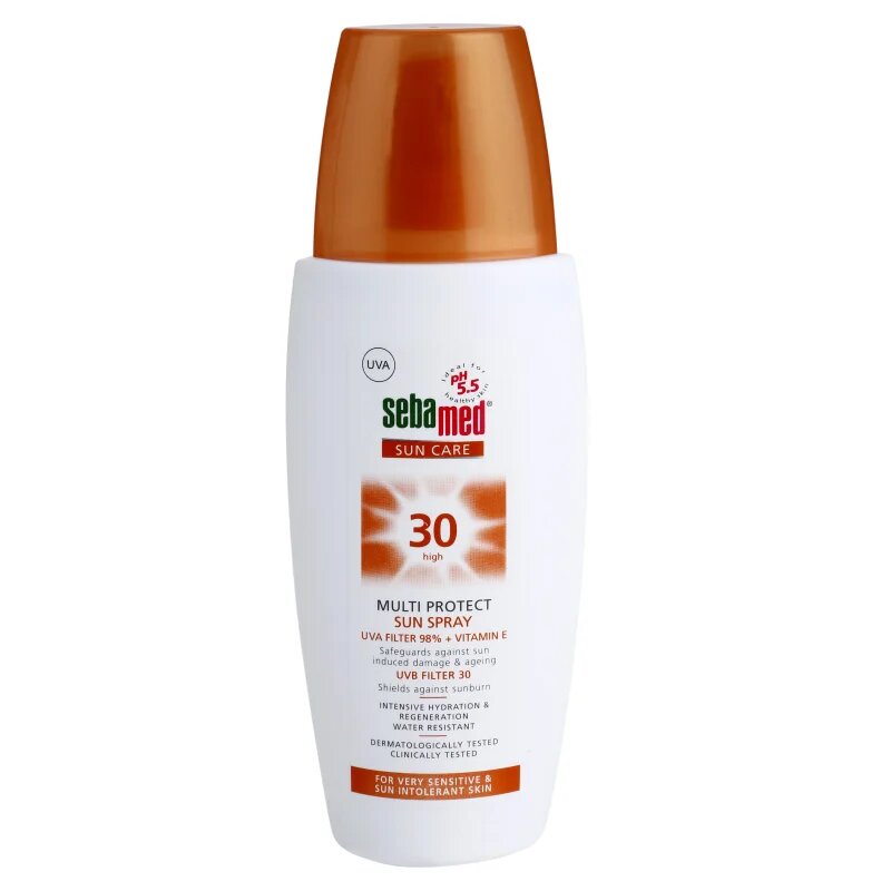 Sebamed Sun Care Multi Protect Sun Spray слънцезащитен спрей за чувствителна кожа SPF 30 150 мл.