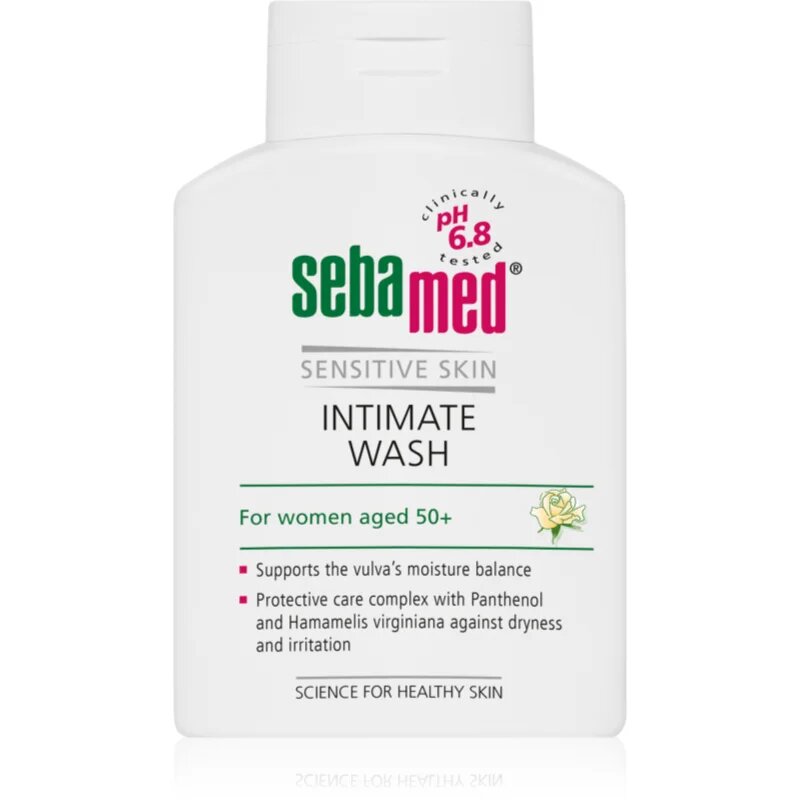 Sebamed Wash емулсия за интимна хигиена при менопауза pH 68 200 мл.