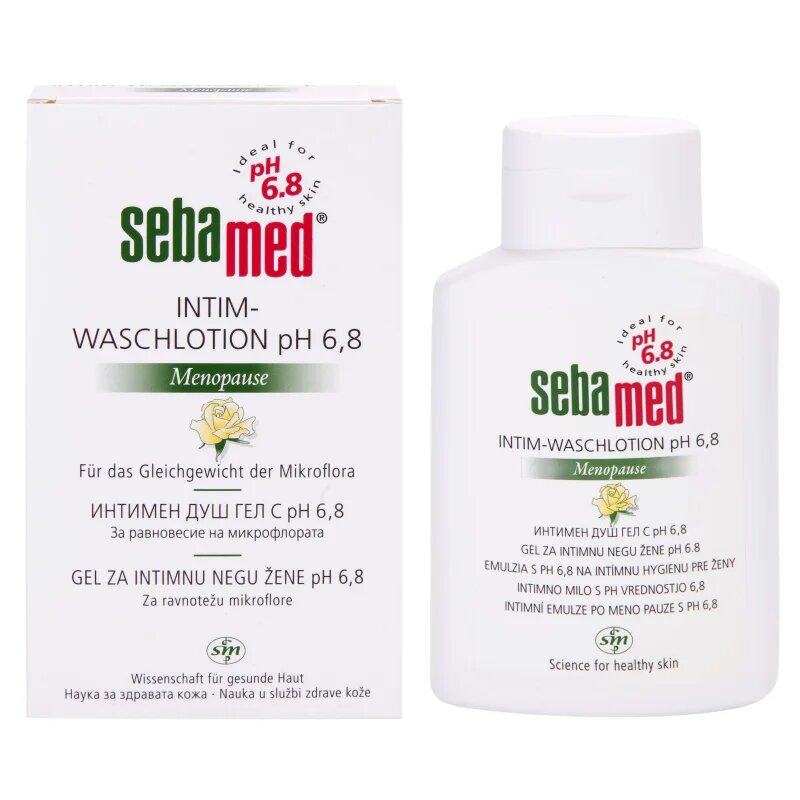 Sebamed Wash емулсия за интимна хигиена при менопауза pH 68 200 мл.