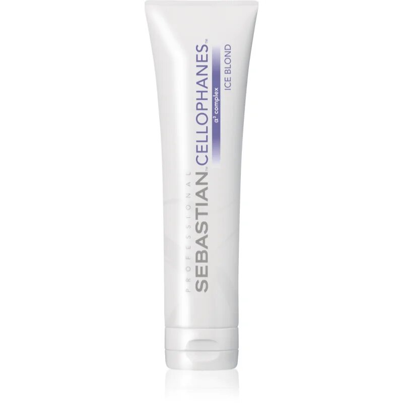 Sebastian Professional Cellophanes маска възвръщаща блясък на боядисана коса цвят Ice Blond 300 мл.