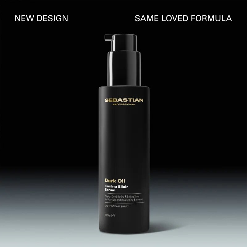 Sebastian Professional Dark Oil серум за блясък и мекота на косата 140 мл.
