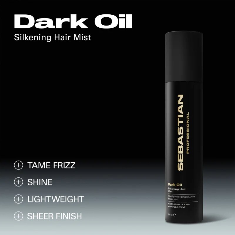 Sebastian Professional Dark Oil спрей за блясък и мекота на косата 200 мл.