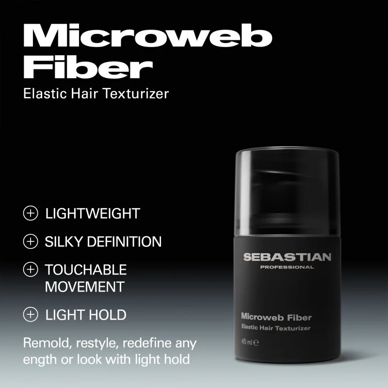 Sebastian Professional Microweb Fiber моделиращ крем за фиксиране и оформяне 45 мл.