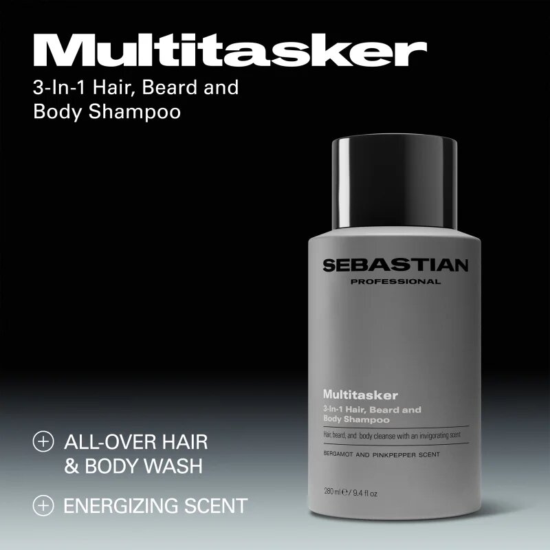 Sebastian Professional SEB MAN The Multi-tasker шампоан за коса брада и тяло 280 мл.