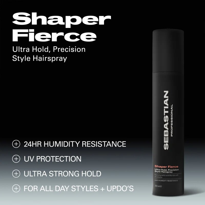 Sebastian Professional Shaper Fierce лак за коса ултра силна фиксация 300 мл.