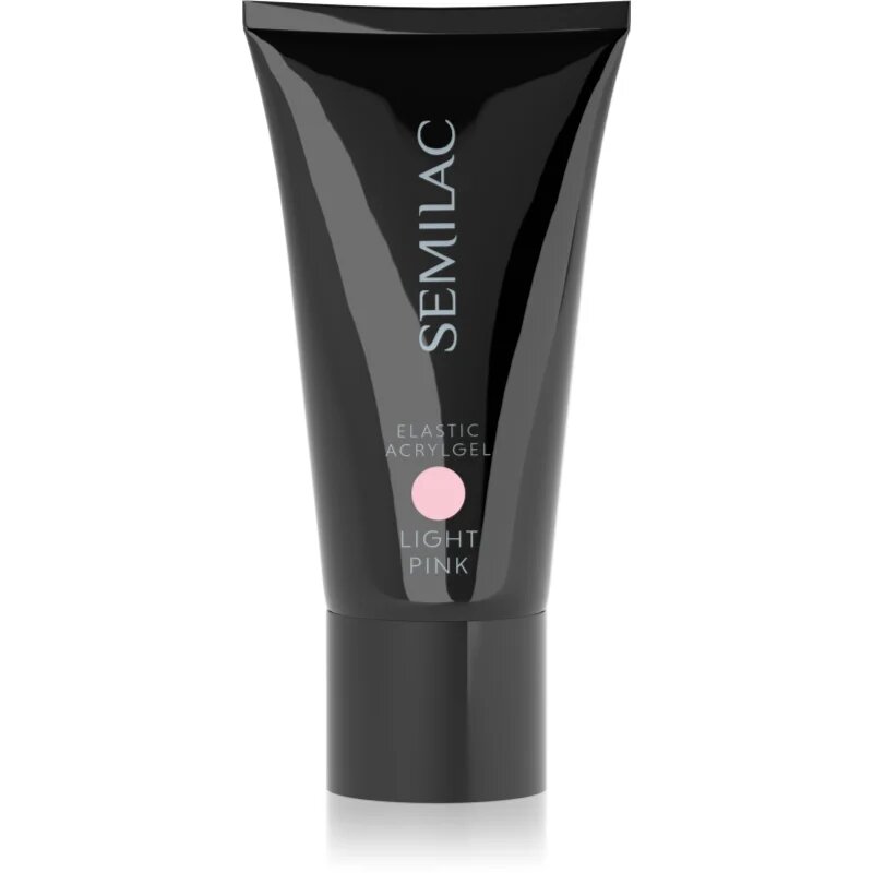 Semilac Elastic Acrylgel акрилен гел за нокти цвят Light Pink 30 гр.