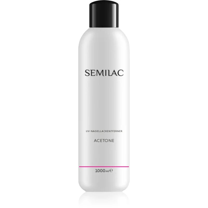 Semilac Liquids чист ацетон за сваляне на гел-лакове 1000 мл.