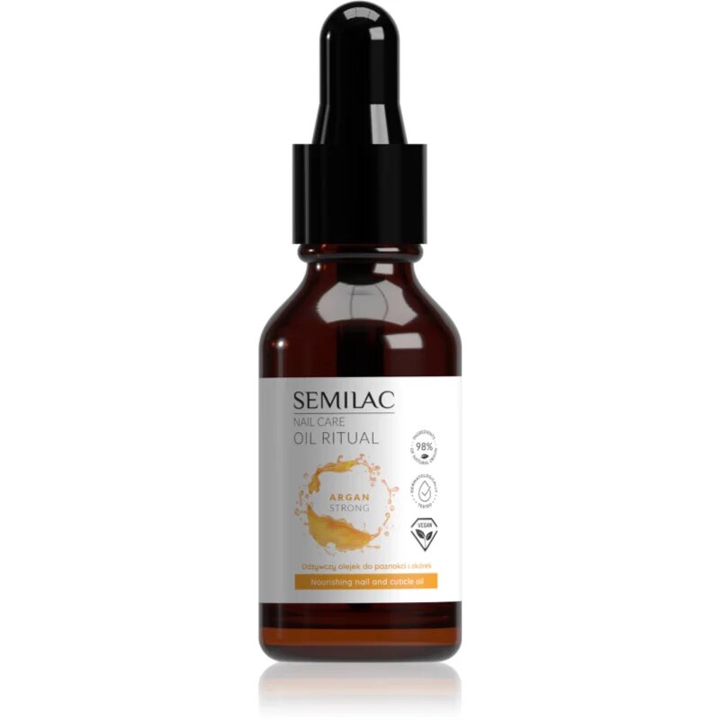 Semilac Nail Care Moisturing oil хидратиращо олио за нокти и кожичките около ноктите 11 мл.