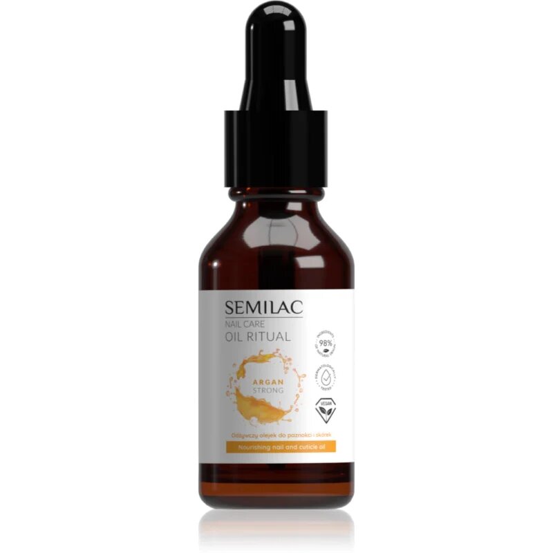 Semilac Nail Care Nourishing oil подхранващо масло за нокти и кожичките около ноктите 11 мл.