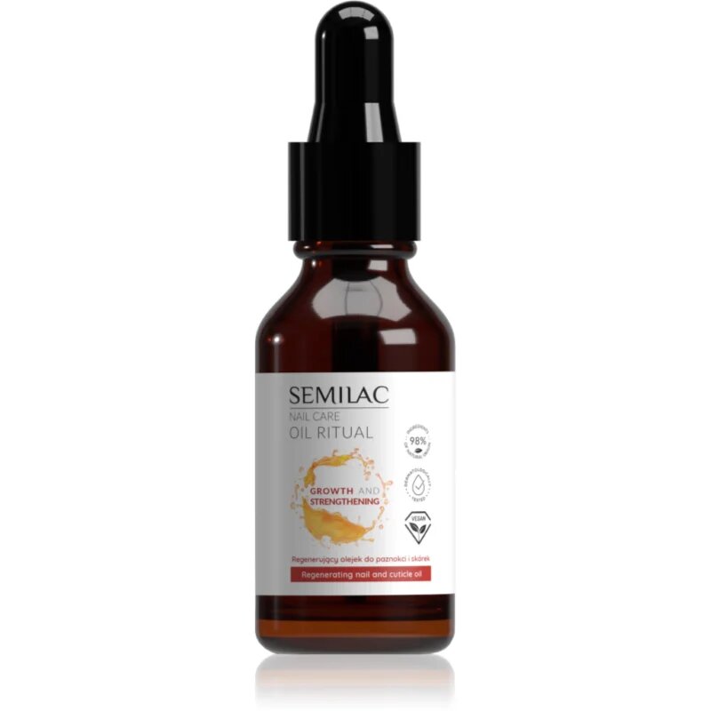 Semilac Nail Care Regenerative oil регенериращо олио за нокти и кожичките около ноктите 11 мл.