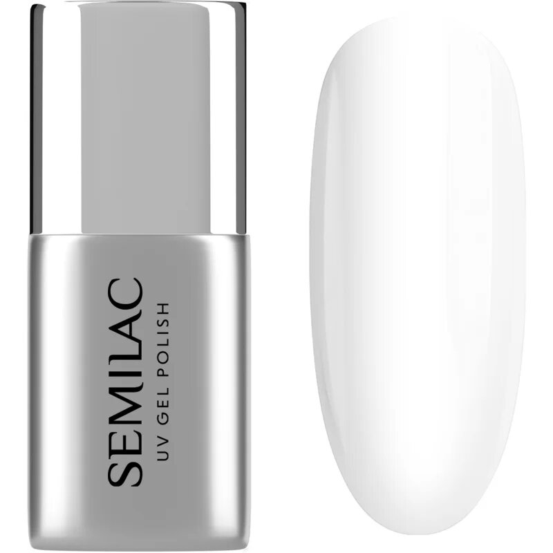 Semilac UV Gel Top No Wipe Real Color топ лак за защита и блясък без лепкавост 7 мл.