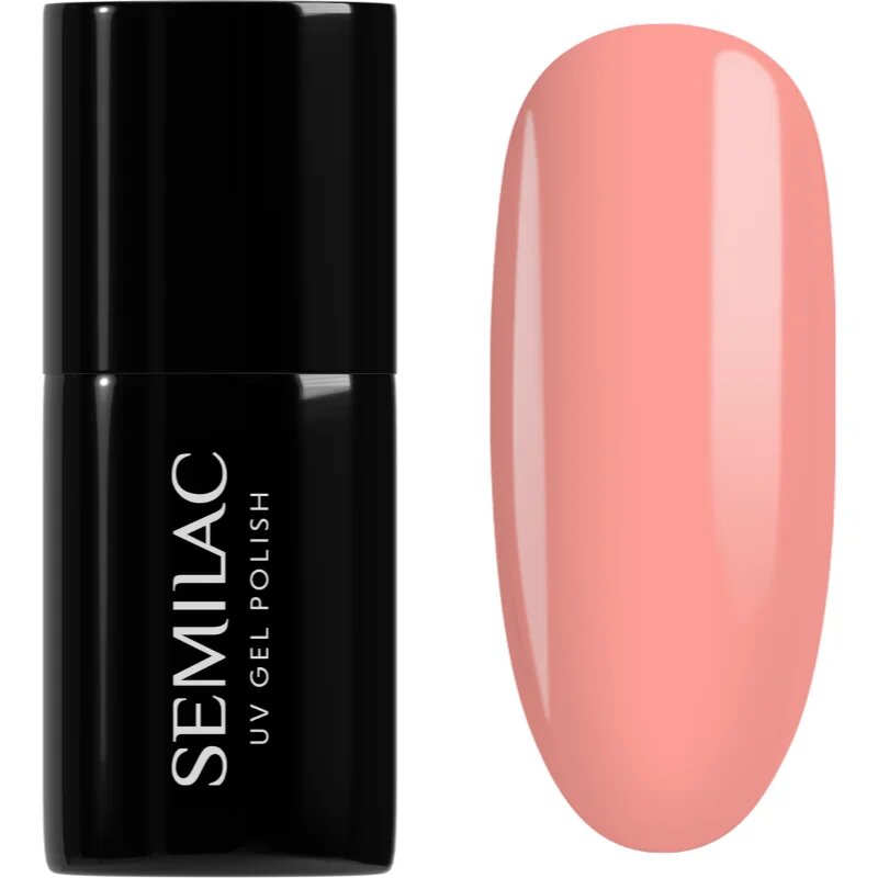 Semilac UV Hybrid Inner Glow гел лак за нокти цвят 971 Peach Please 7 мл.
