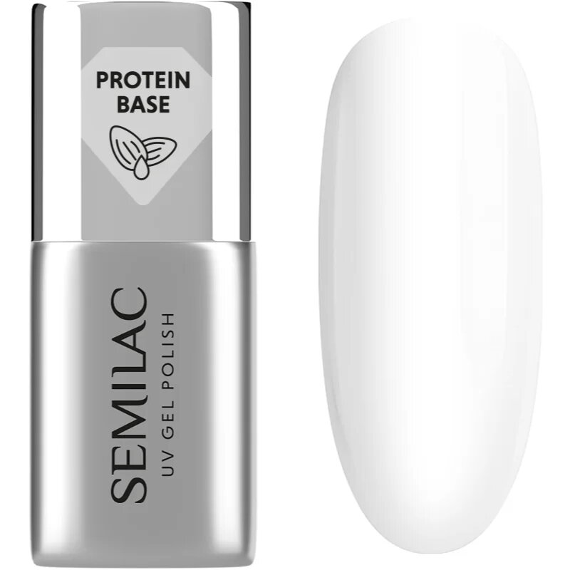 Semilac UV Hybrid Protein Extend Base гел-лак за удължаване на ноктите 7 мл.