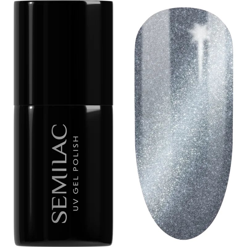 Semilac UV Hybrid Silk Effect гел лак за нокти с използване на UV/LED лампа цвят 465 Luxury Chillout 7 мл.