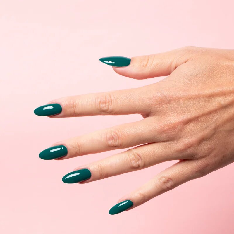 Semilac UV Hybrid Winter Collection гел лак за нокти с използване на UV/LED лампа цвят 606 Cool Green 7 мл.