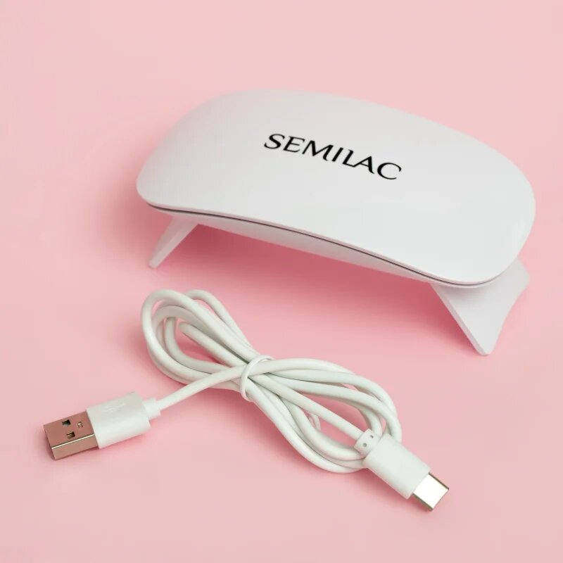 Semilac UV LED Lamp 6W LED лампа за моделиране на маникюр с гел 6 W 1 бр.