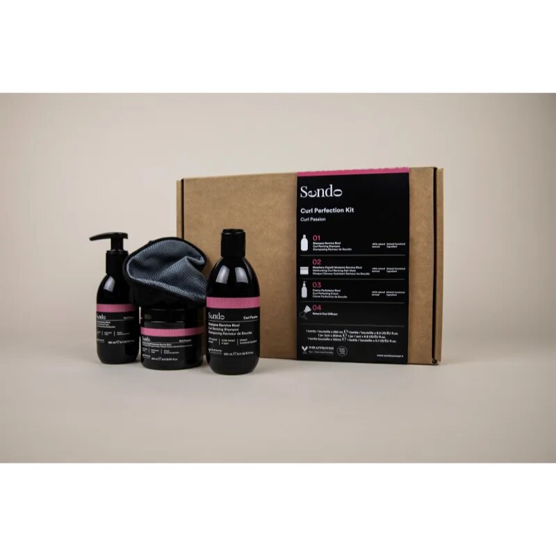 Sendo Curl Passion Curl Perfection Kit подаръчен комплект за къдрава коса