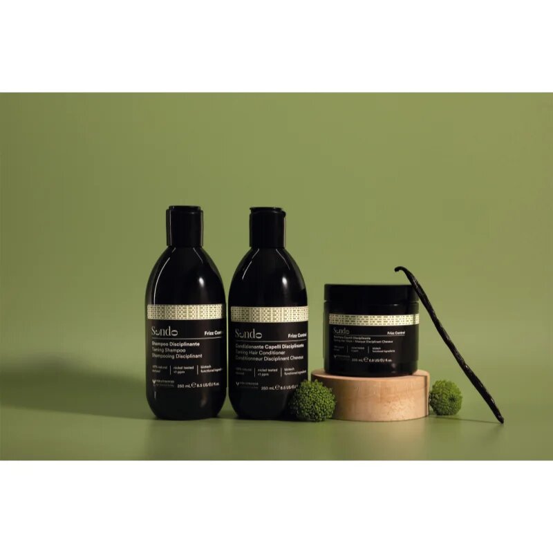 Sendo Frizz Contol Taming Shampoo изглаждащ шампоан за непокорна коса 250 мл.