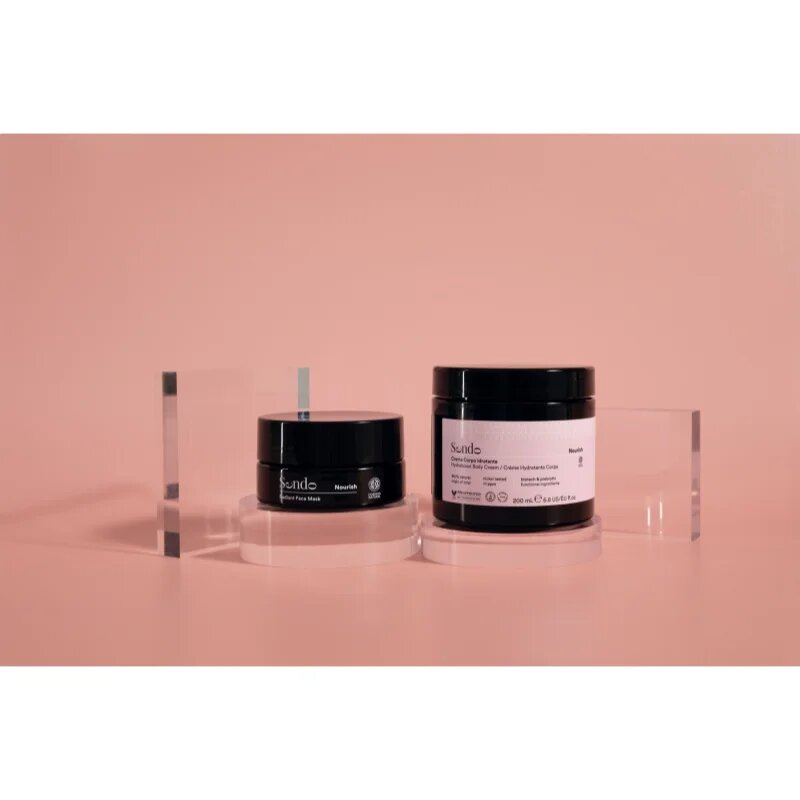 Sendo Nourish Radiant Face Mask освежаваща маска за лице 50 мл.