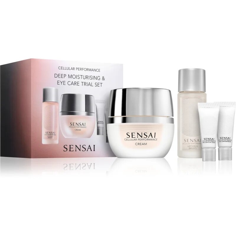 Sensai Cellular Performance Deep Moisturising & Eye Care Trial Set подаръчен комплект