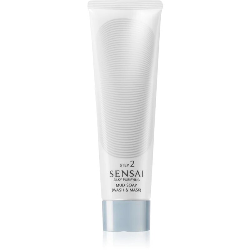 Sensai Silky Purifying Mud Soap (Wash & Mask) сапун и маска 2 в 1 125 мл.