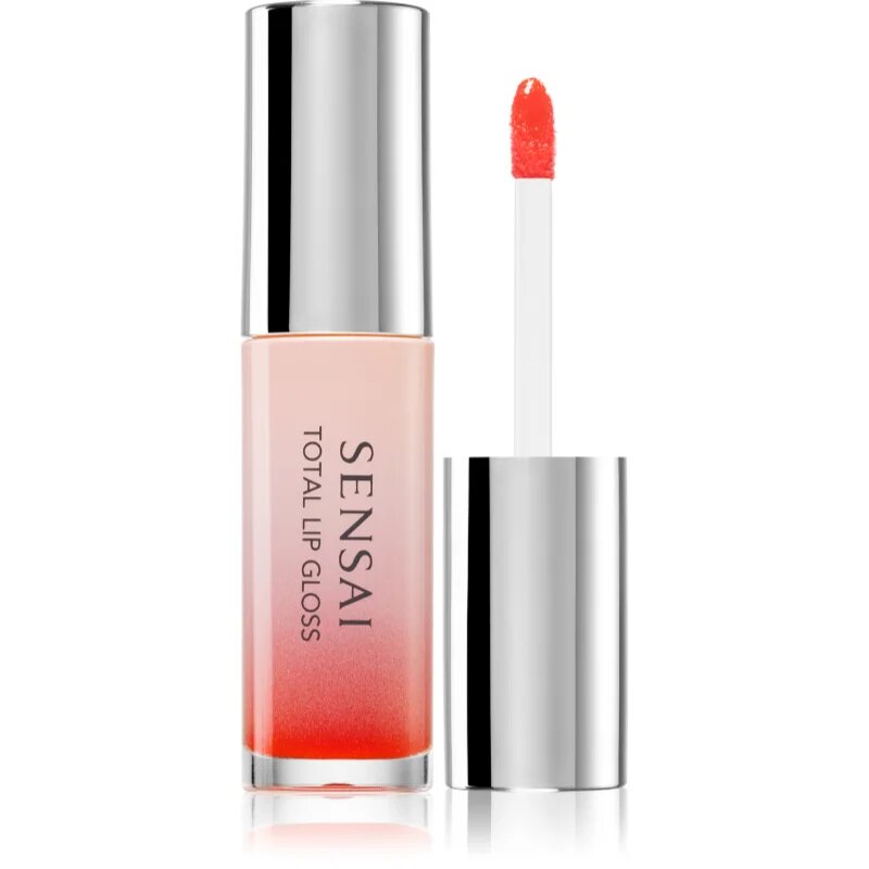 Sensai Total Lip Gloss in Colours хидратиращ блясък за устни цвят 02 Akebono Red 4.5 мл.