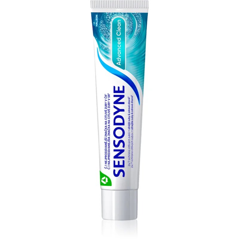 Sensodyne Advanced Clean паста за зъби с флуорид за цялостна защита на зъбите 75 мл.